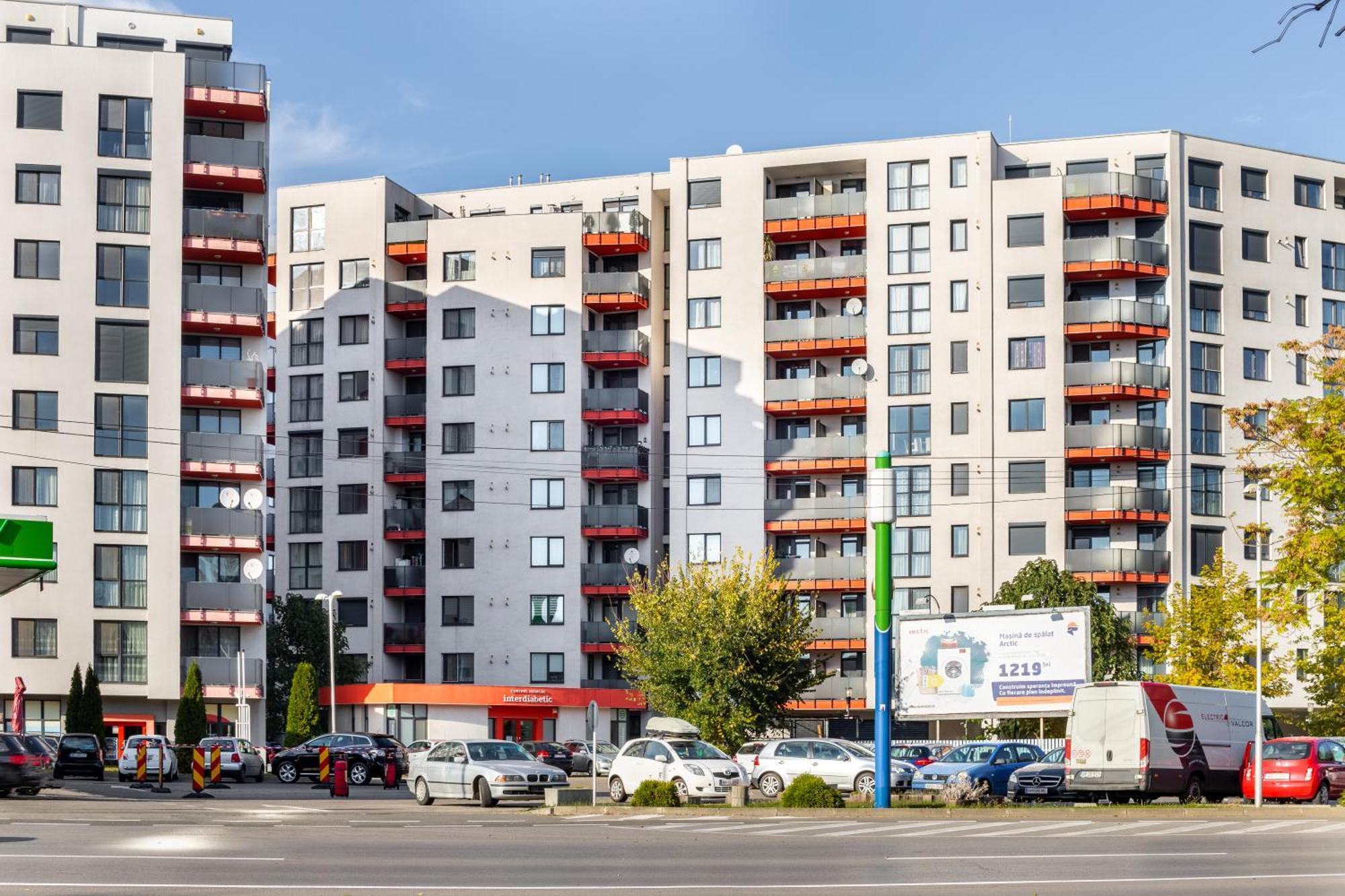 Ari Blue Apartment Ared In Kaufland Complex Arad Ngoại thất bức ảnh
